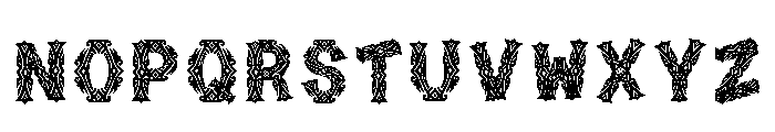 Aldric Regular Font UPPERCASE