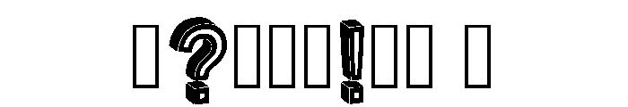 Alead Regular Font OTHER CHARS