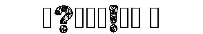 Alejandro Regular Font OTHER CHARS