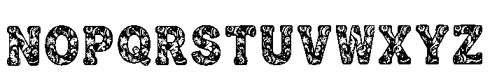 Alejandro Regular Font LOWERCASE