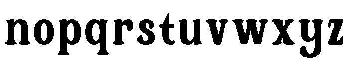 Alena Toldeon Regular Font LOWERCASE