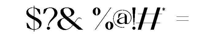 Aleona Font OTHER CHARS