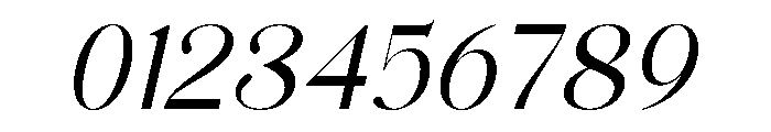 Alerigue Italic Font OTHER CHARS