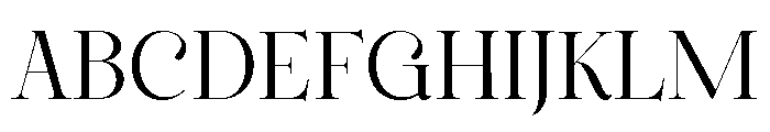 Alerigue Regular Font UPPERCASE
