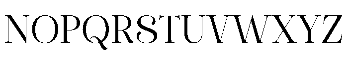 Alerigue Regular Font UPPERCASE