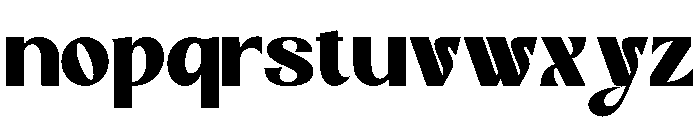 Alerino Font LOWERCASE