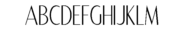 Alestiqua Regular Font UPPERCASE