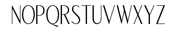 Alestiqua Regular Font UPPERCASE