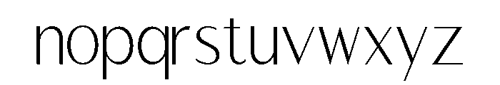 Alestiqua Regular Font LOWERCASE