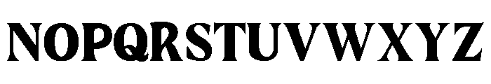 Aletha Regular Font UPPERCASE