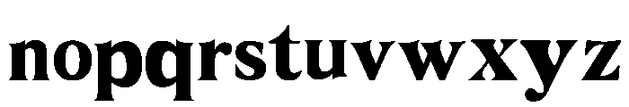 Aletha Regular Font LOWERCASE