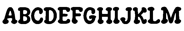 Alethea Font UPPERCASE