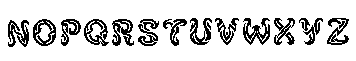 Aleuo Regular Font UPPERCASE