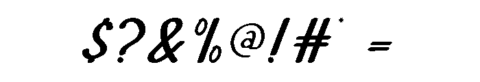 Alex Raymond Font OTHER CHARS