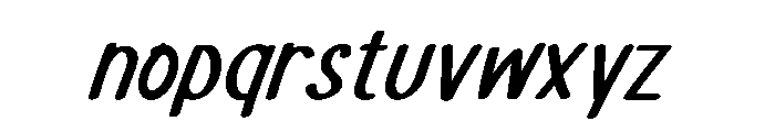 Alex Raymond Font LOWERCASE