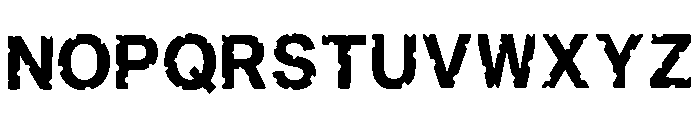 Alexa Regular Font UPPERCASE