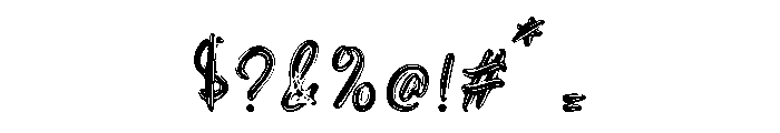 Alexander Fertho Regular Font OTHER CHARS