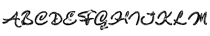 Alexander Fertho Regular Font UPPERCASE