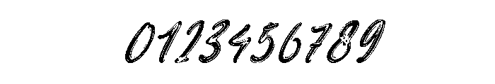 Alexander Fertho Slant Regular Font OTHER CHARS
