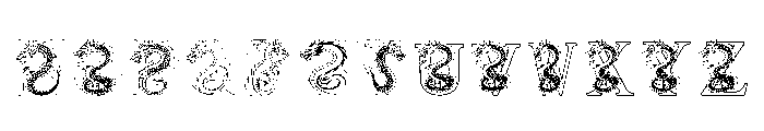 Alexis Regular Font UPPERCASE