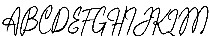 Alfia Grande Font UPPERCASE