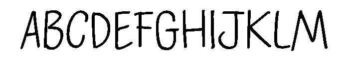 Alfia Handwritten Font UPPERCASE