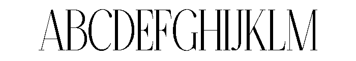 Alforine-Regular Font UPPERCASE