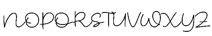 Algatha Font UPPERCASE