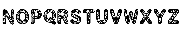 Alger Regular Font LOWERCASE