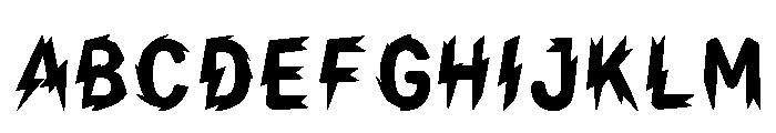 Alia Regular Font UPPERCASE