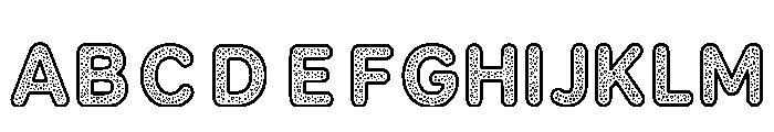 Alibi Regular Font UPPERCASE