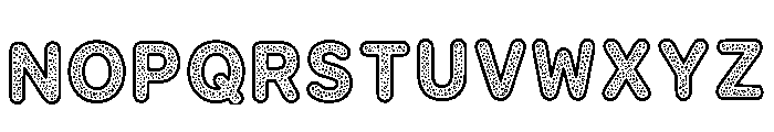 Alibi Regular Font UPPERCASE