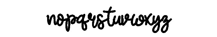 Alice-Regular Font LOWERCASE