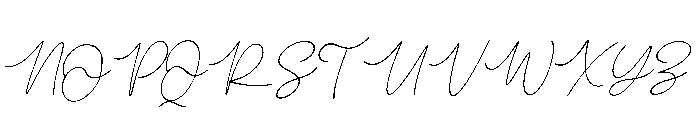 Alicia Lorelei Regular Font UPPERCASE