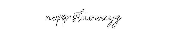 Alicia Lorelei Regular Font LOWERCASE