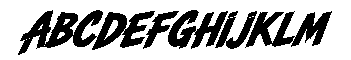 Aliciya Font UPPERCASE