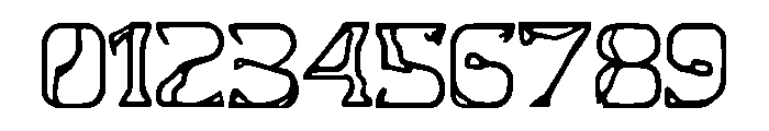 Alien_Glyph Font OTHER CHARS