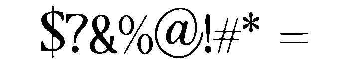 Alien_Relic Font OTHER CHARS