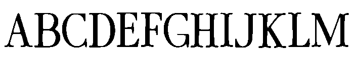 Alien_Relic Font UPPERCASE