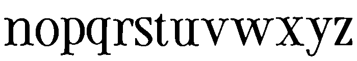 Alien_Relic Font LOWERCASE
