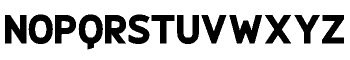 Aliferous Black Font UPPERCASE
