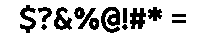Aliferous Bold Font OTHER CHARS