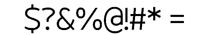 Aliferous Light Font OTHER CHARS