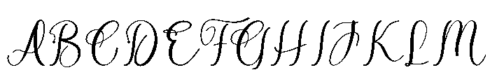 AlighmentSublimation Font UPPERCASE