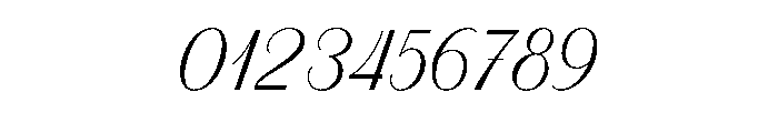 Alignment Font OTHER CHARS