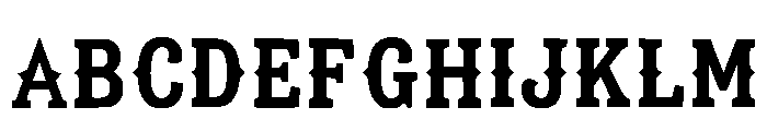 Alin Regular Font UPPERCASE