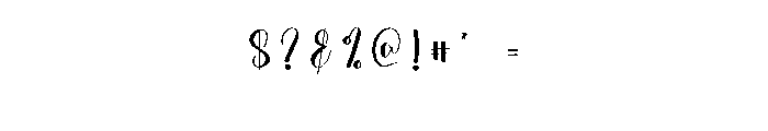 Alina Font OTHER CHARS