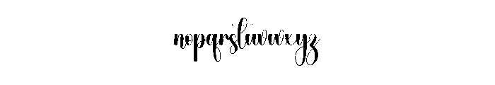 Alina Font LOWERCASE