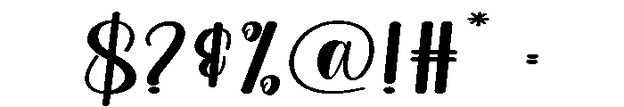 Alingment Font OTHER CHARS