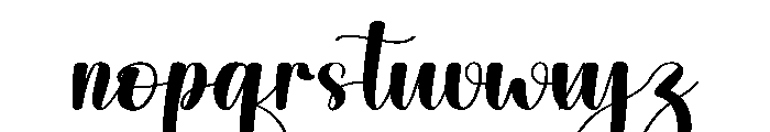 Alingment Font LOWERCASE